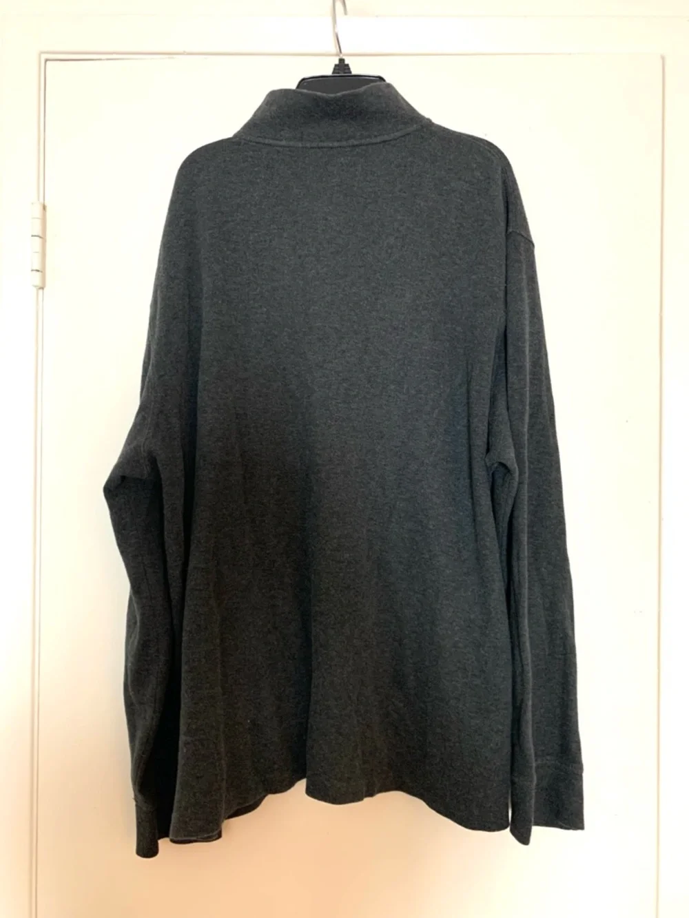 Polo Ralph Lauren Quater Zip Sweatshirt Top Grey Extra Large